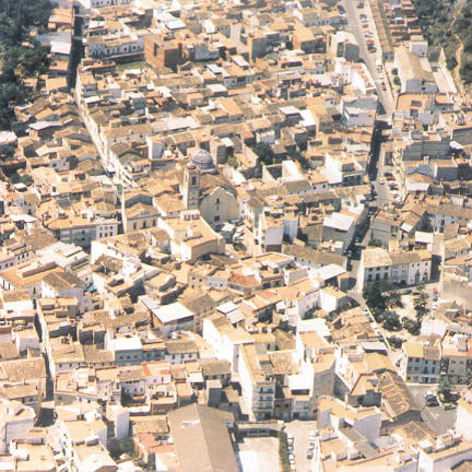 Vista aérea de Villalonga